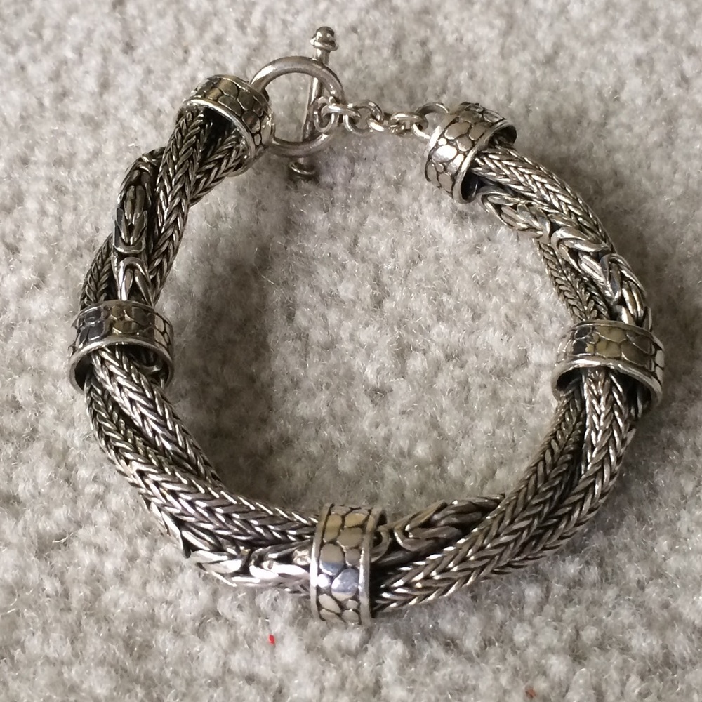Sterling Silver Heavy Bracelet